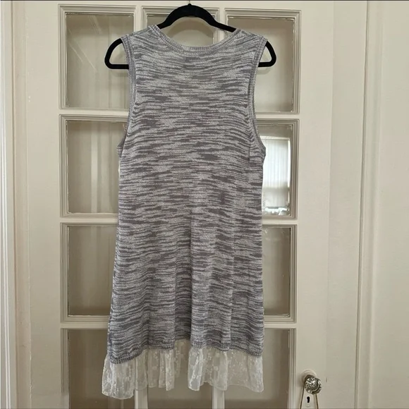 Lori Goldstein space dye sweater knit tank - Picture 4 of 7